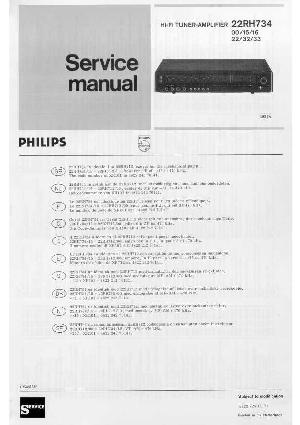 Сервисная инструкция Philips 22RH734 ― Manual-Shop.ru