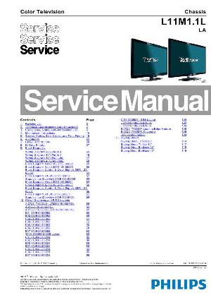 Сервисная инструкция Philips 32PFL3606, L11M1.1L, LA ― Manual-Shop.ru