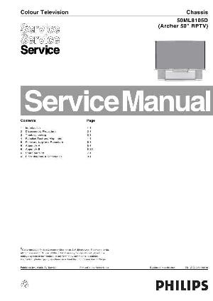 Сервисная инструкция Philips 50ML8105D ― Manual-Shop.ru