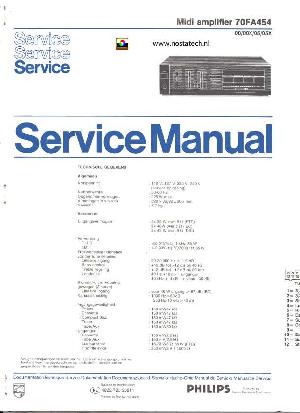 Сервисная инструкция Philips 70FA454 ― Manual-Shop.ru