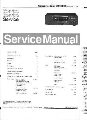 Сервисная инструкция Philips 70FR900 ― Manual-Shop.ru