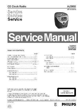 Сервисная инструкция Philips AJ-3950 ― Manual-Shop.ru