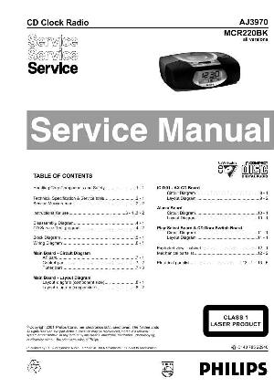 Сервисная инструкция Philips AJ-3970 ― Manual-Shop.ru