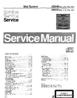 Сервисная инструкция Philips AS-440, AS-445 ― Manual-Shop.ru