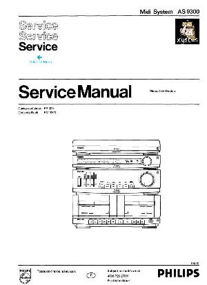Сервисная инструкция Philips AS-9300 ― Manual-Shop.ru
