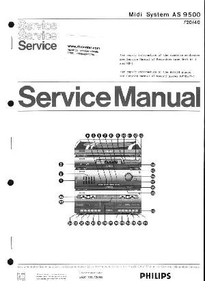 Service manual Philips AS-9500 ― Manual-Shop.ru