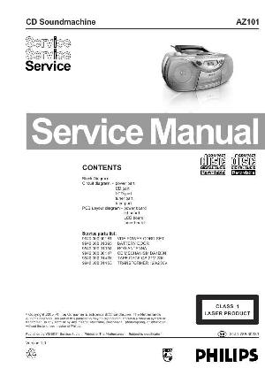 Service manual Philips AZ-101 ― Manual-Shop.ru