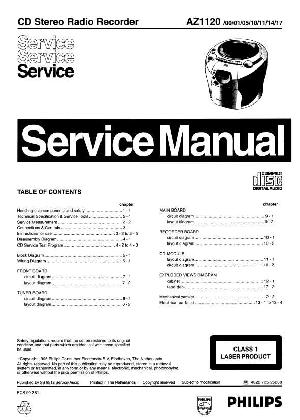 Service manual Philips AZ-1120 ― Manual-Shop.ru