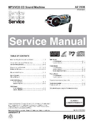 Service manual Philips AZ-2536 ― Manual-Shop.ru