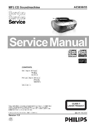 Service manual Philips AZ-3830 ― Manual-Shop.ru