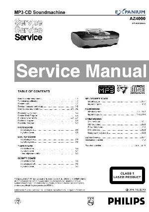Service manual Philips AZ-4000 ― Manual-Shop.ru