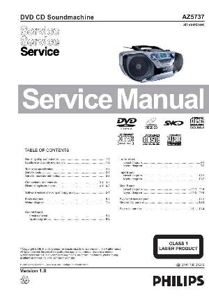 Service manual Philips AZ-5737 ― Manual-Shop.ru