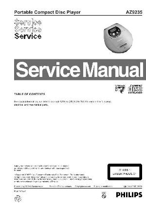Service manual Philips AZ-9235 ― Manual-Shop.ru