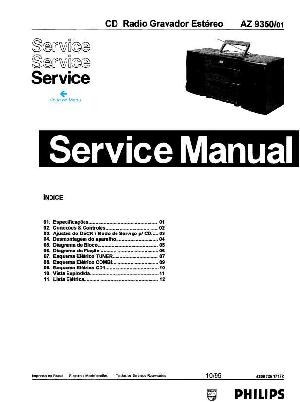 Service manual Philips AZ-9350 ― Manual-Shop.ru