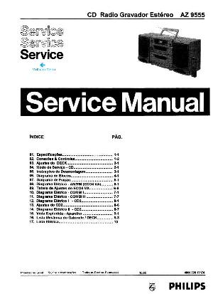 Service manual Philips AZ-9555 ― Manual-Shop.ru