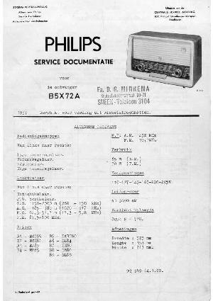 Service manual Philips B5X72A ― Manual-Shop.ru