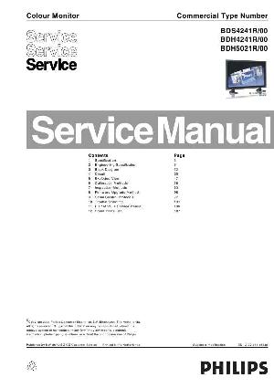 Сервисная инструкция Philips BDH-4241R, BDH-5021R ― Manual-Shop.ru