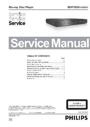 Service manual Philips BDP-3000 ― Manual-Shop.ru