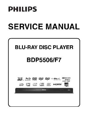 Сервисная инструкция Philips BDP-5506/F7 ― Manual-Shop.ru