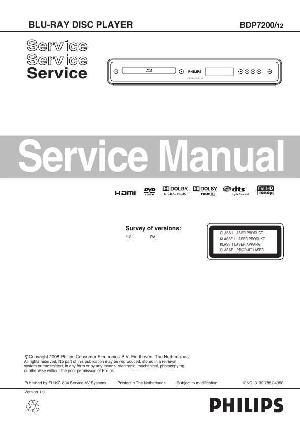 Сервисная инструкция Philips BDP-7200 ― Manual-Shop.ru