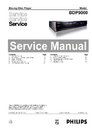 Сервисная инструкция Philips BDP-9000 ― Manual-Shop.ru