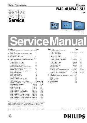 Service manual Philips BJ2.4U, BJ2.5U, LA ― Manual-Shop.ru