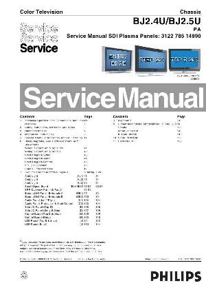 Сервисная инструкция Philips BJ2.4U, BJ2.5U PA ― Manual-Shop.ru