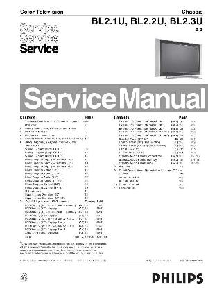 Сервисная инструкция Philips BL2.1U, AA ― Manual-Shop.ru