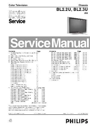 Сервисная инструкция Philips BL2.2U, BL2.3U, AA ― Manual-Shop.ru