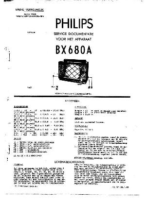 Сервисная инструкция Philips BX680A ― Manual-Shop.ru