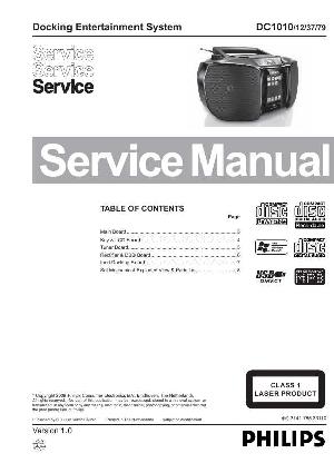 Сервисная инструкция Philips DC-1010 ― Manual-Shop.ru