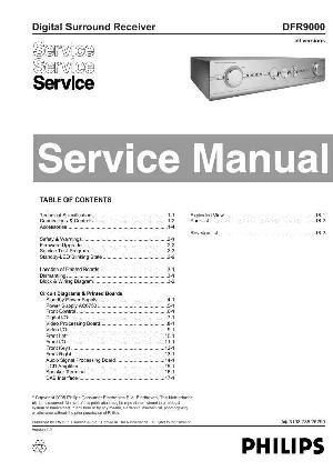 Сервисная инструкция Philips DFR-9000 ― Manual-Shop.ru