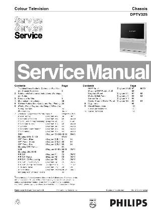 Сервисная инструкция Philips DPTV-325 ― Manual-Shop.ru