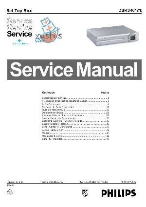 Сервисная инструкция Philips DSR-3401 ― Manual-Shop.ru