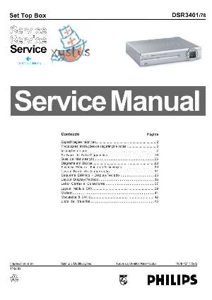 Сервисная инструкция Philips DSR-3401 ― Manual-Shop.ru