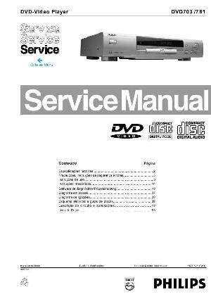 Сервисная инструкция Philips DVD-703 ― Manual-Shop.ru