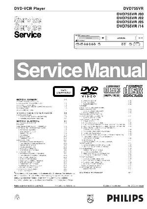 Сервисная инструкция Philips DVD-755VR ― Manual-Shop.ru