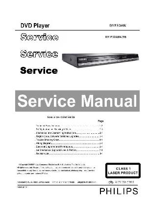 Сервисная инструкция Philips DVP-3260K ― Manual-Shop.ru