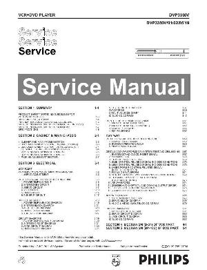 Сервисная инструкция Philips DVP-3350V ― Manual-Shop.ru