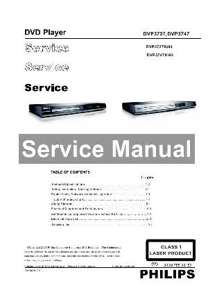 Сервисная инструкция Philips DVP-3727, DVP-3747 ― Manual-Shop.ru