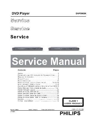 Сервисная инструкция Philips DVP-5965K ― Manual-Shop.ru