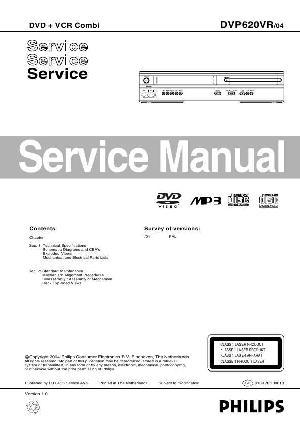 Сервисная инструкция Philips DVP-620VR ― Manual-Shop.ru