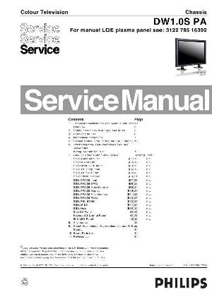 Сервисная инструкция Philips DW1.0S PA ― Manual-Shop.ru