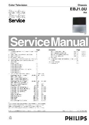 Сервисная инструкция Philips EBJ1.0U RA (51PP9200) ― Manual-Shop.ru