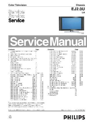 Сервисная инструкция Philips EJ2.0U LA, 37PF9631D-37 ― Manual-Shop.ru