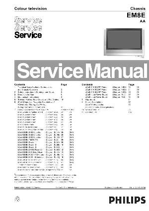 Сервисная инструкция Philips EM8E chassis ― Manual-Shop.ru