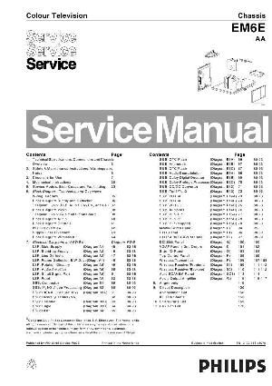 Сервисная инструкция Philips EM6E AA ― Manual-Shop.ru