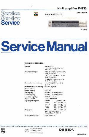 Сервисная инструкция Philips F4235 ― Manual-Shop.ru