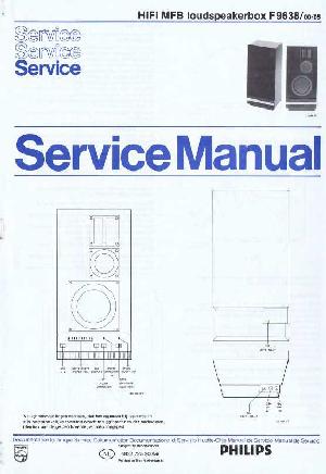 Сервисная инструкция Philips F9638 NL ― Manual-Shop.ru