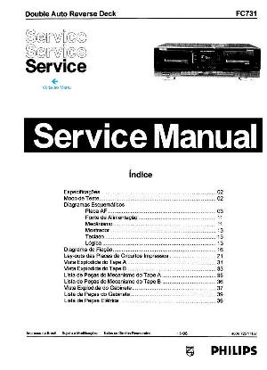 Сервисная инструкция Philips FC731 ― Manual-Shop.ru
